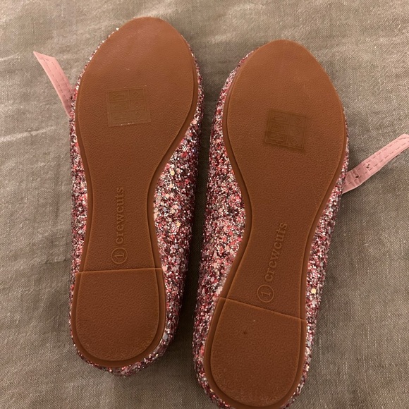 J. Crew Pink Glitter Kids Shoes - Picture 3 of 5